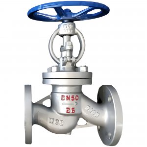 截止閥J41H-25\DN50介質(zhì)為高溫蒸汽及水，溫